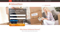 Desktop Screenshot of hollywood-movers.com